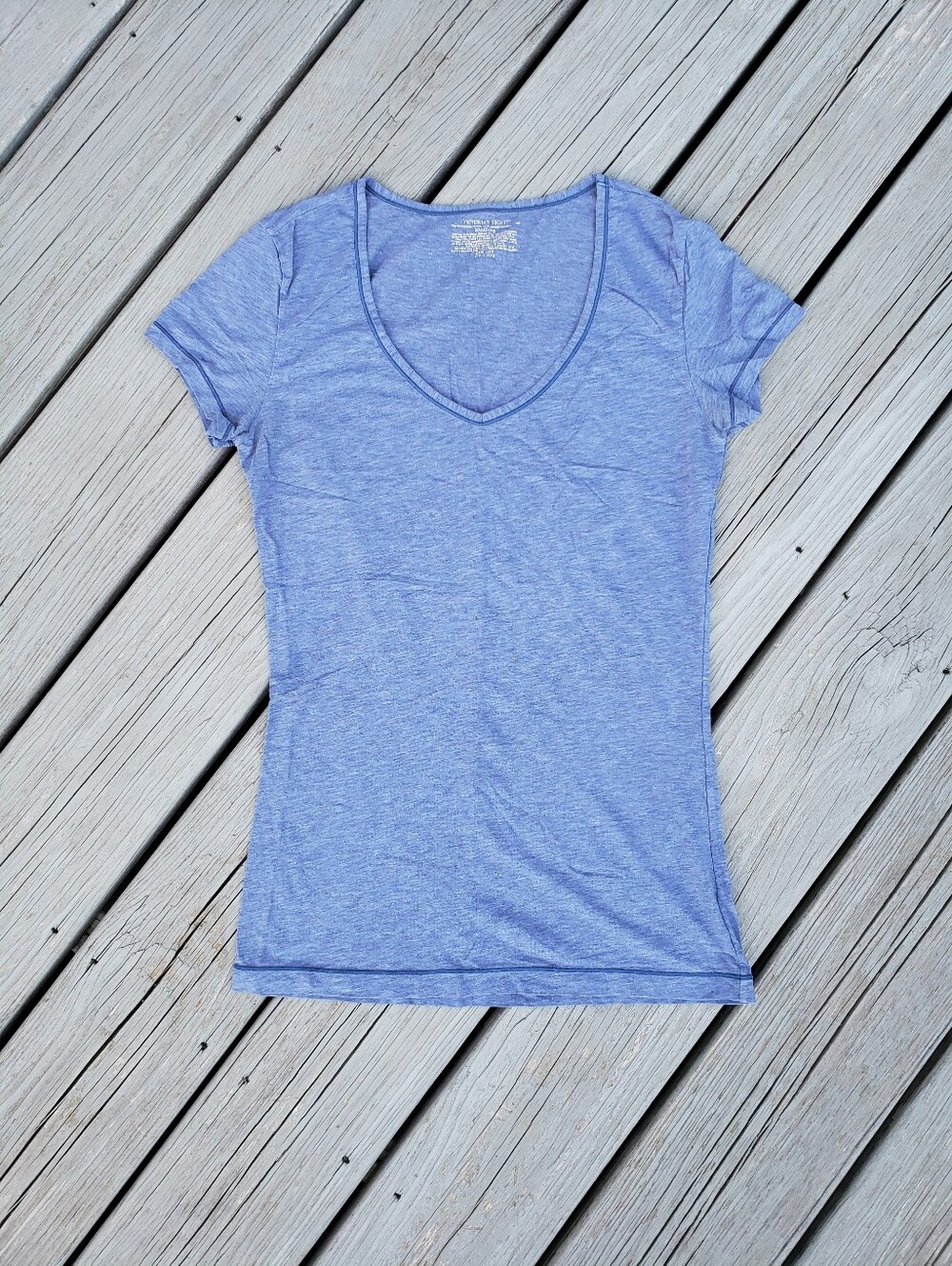 Victoria's Secret V-neck Short Sleeve T-shirt One Size